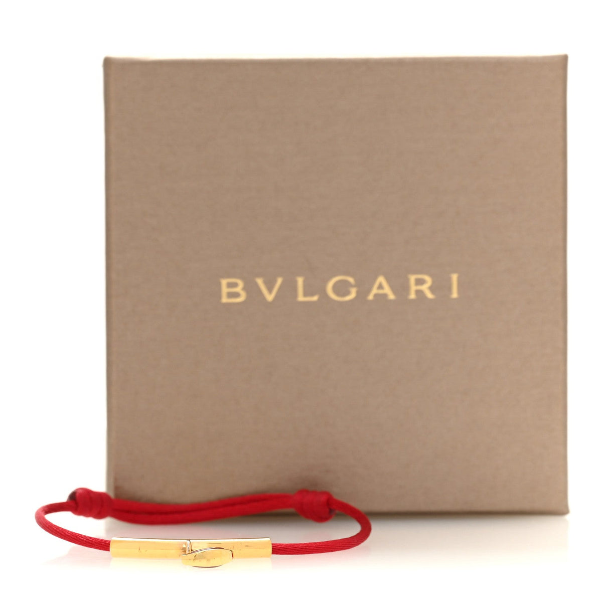 Divas' Dream Cord Bracelet Red Gold