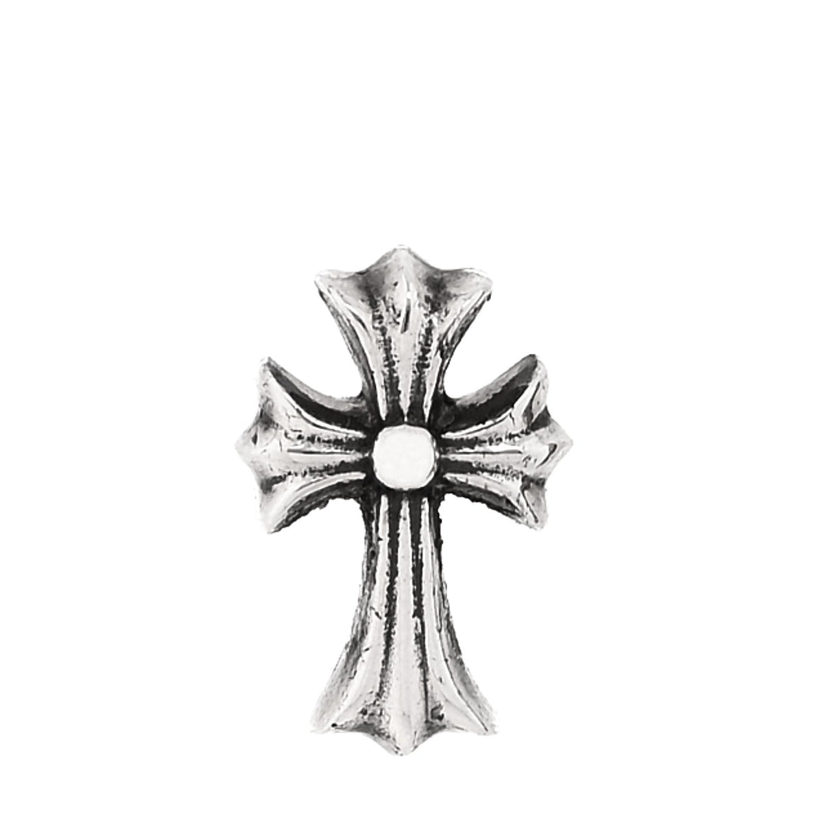 Sterling Silver Cross Single Earring