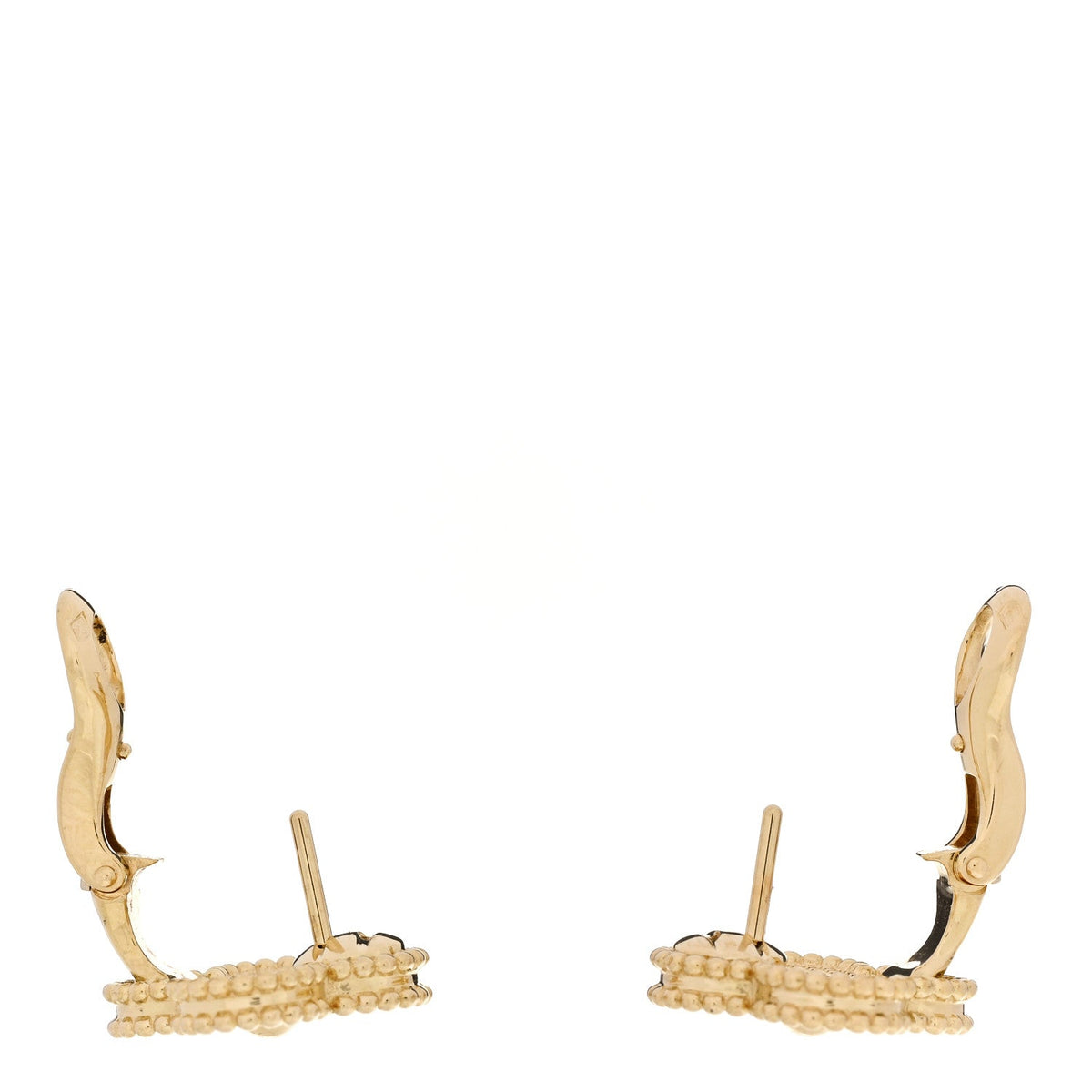 18K Yellow Gold Vintage Alhambra Earrings