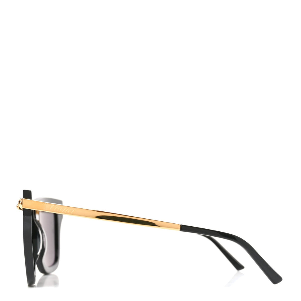 Acetate Panthere De Cartier Sunglasses CT0025S Black