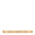 18K Yellow Gold Diamond Perlee Sweet Clovers Bracelet L