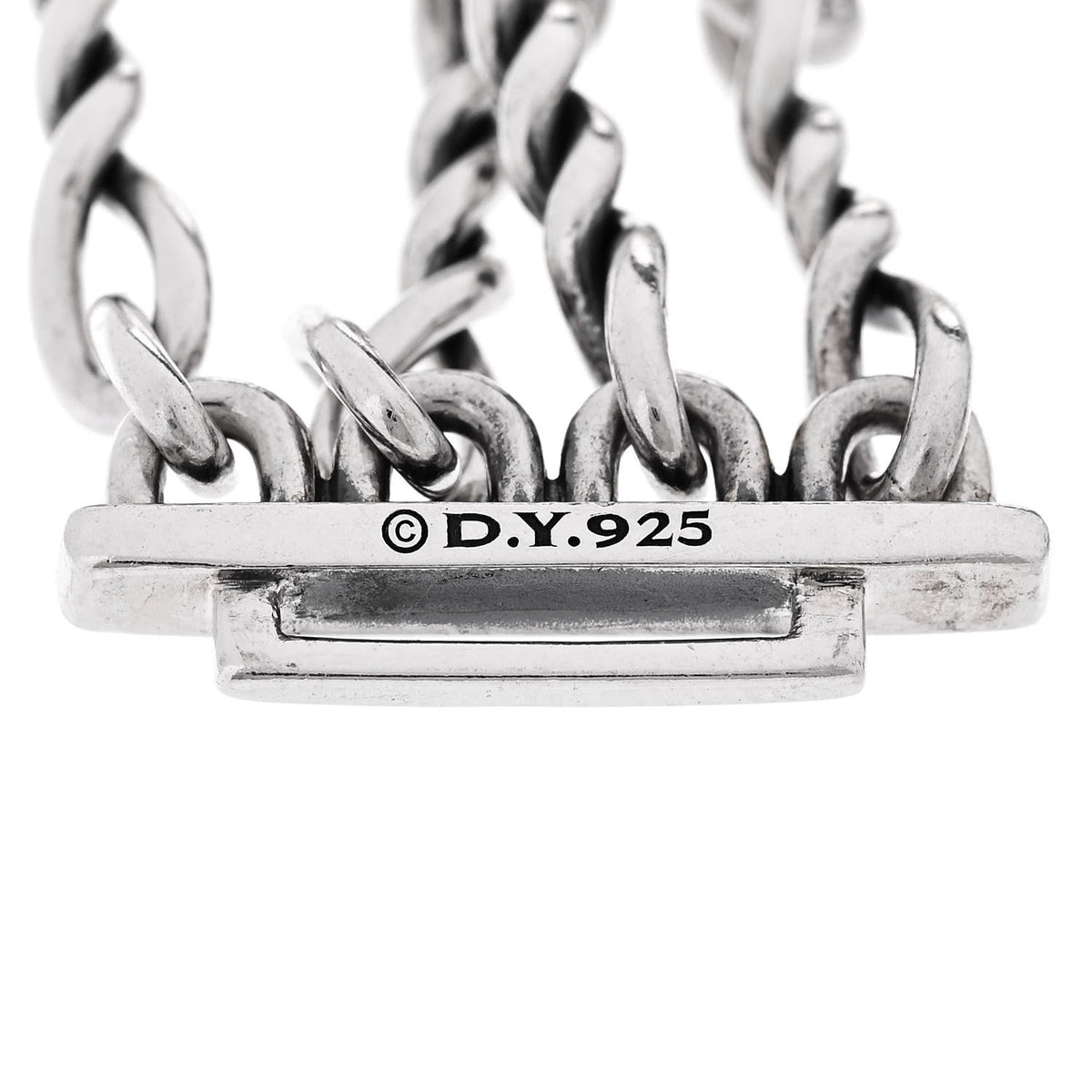 Sterling Silver Pearl Continuance Four-Row Chain Bracelet