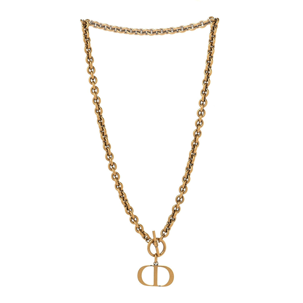 Metal 30 Montaigne Necklace Aged Gold