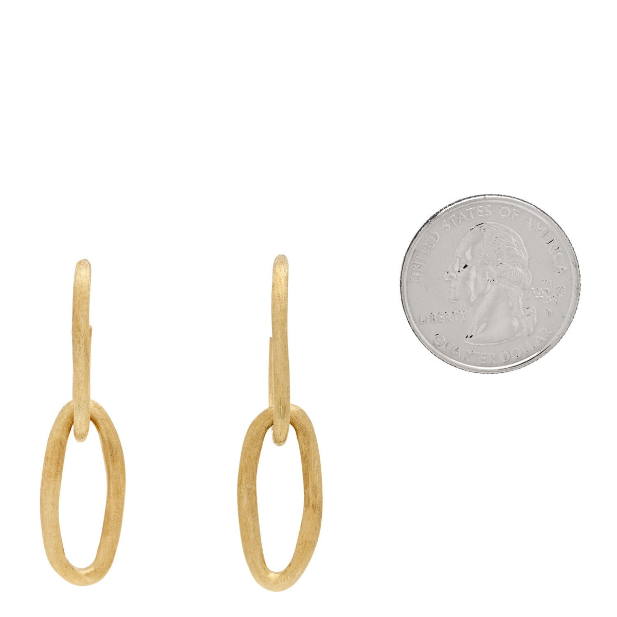 18K Yellow Gold Jaipur Link Drop Earrings