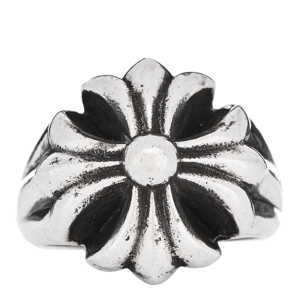 Sterling Silver Maltese Cross Ring 52 6