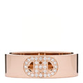 18K Rose Gold Diamond PM H D'Ancre Ring 50 5.25