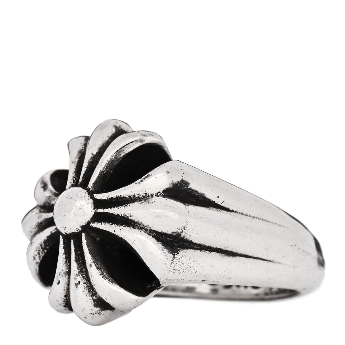 Sterling Silver Maltese Cross Ring 52 6