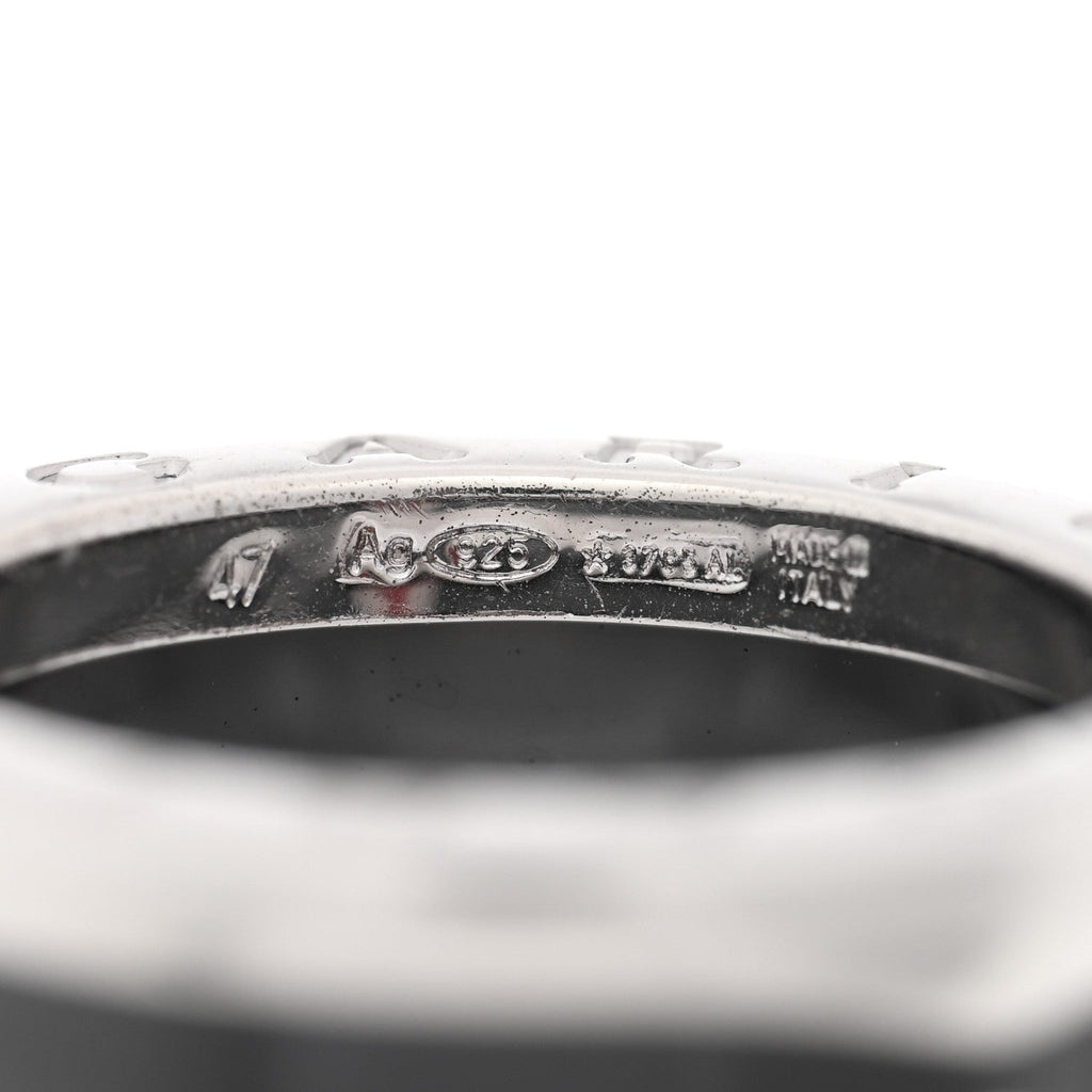 Sterling Silver Ceramic Save The Children One-Band Ring 47 4