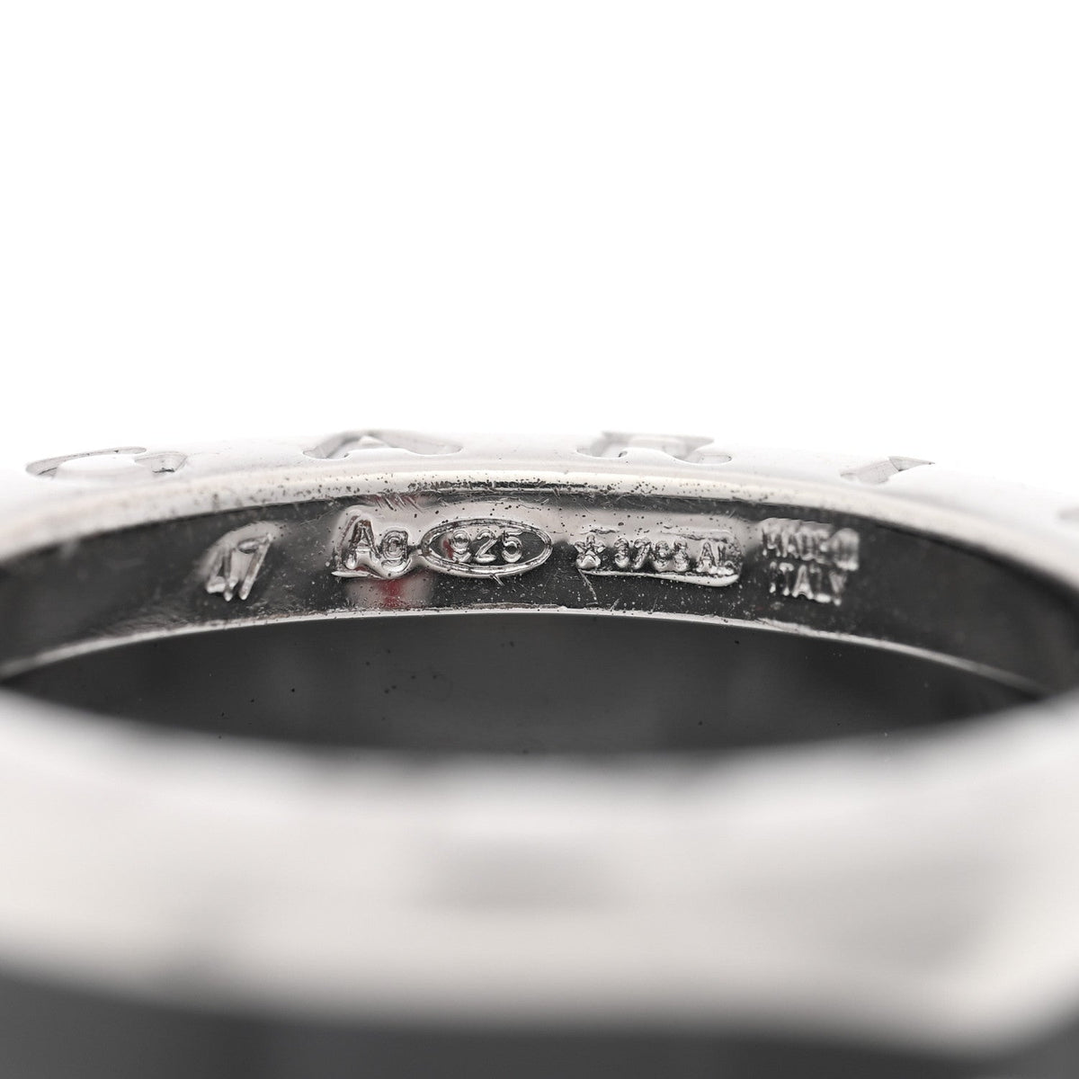 Sterling Silver Ceramic Save The Children One-Band Ring 47 4