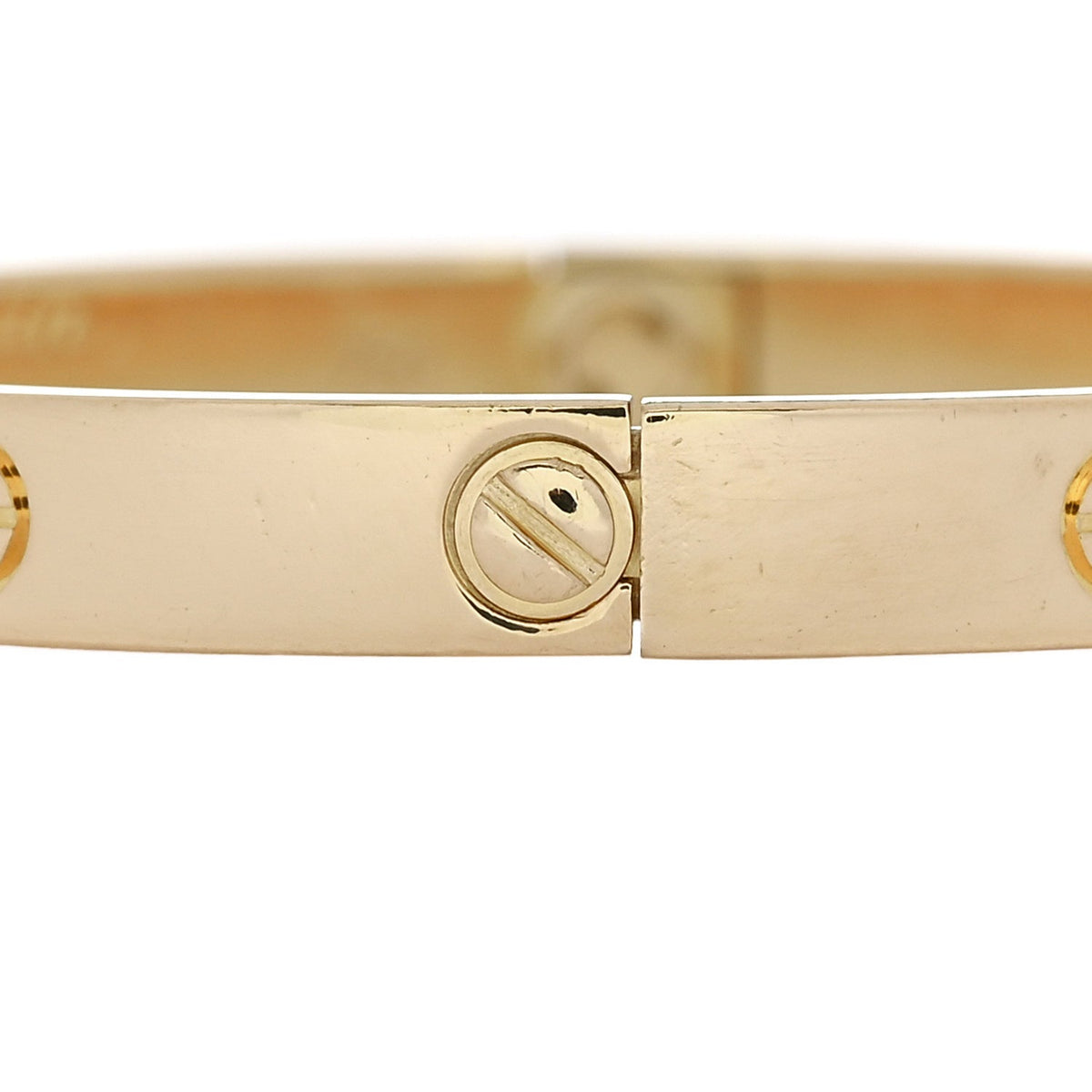 18K Yellow Gold LOVE Bracelet 17