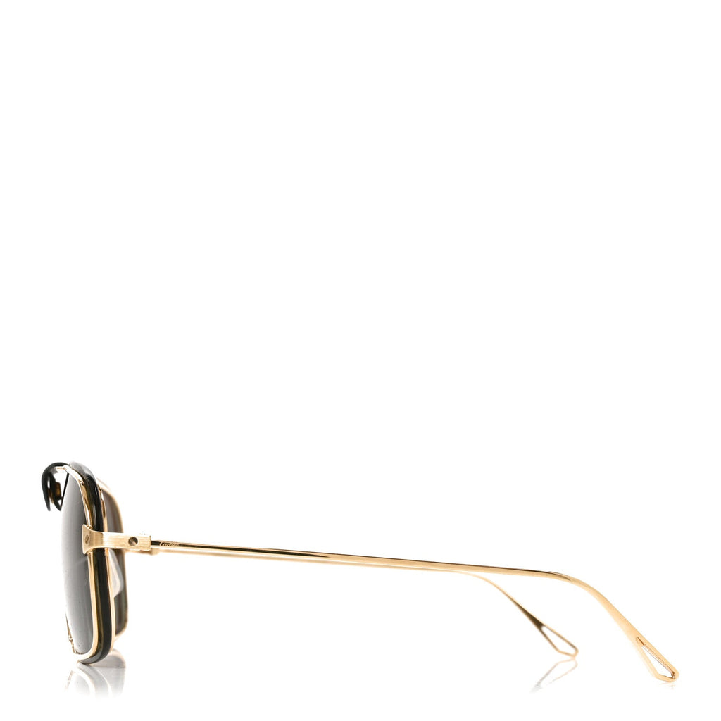 Metal Santos Dumont Screw Sunglasses CT0243S Gold Grey