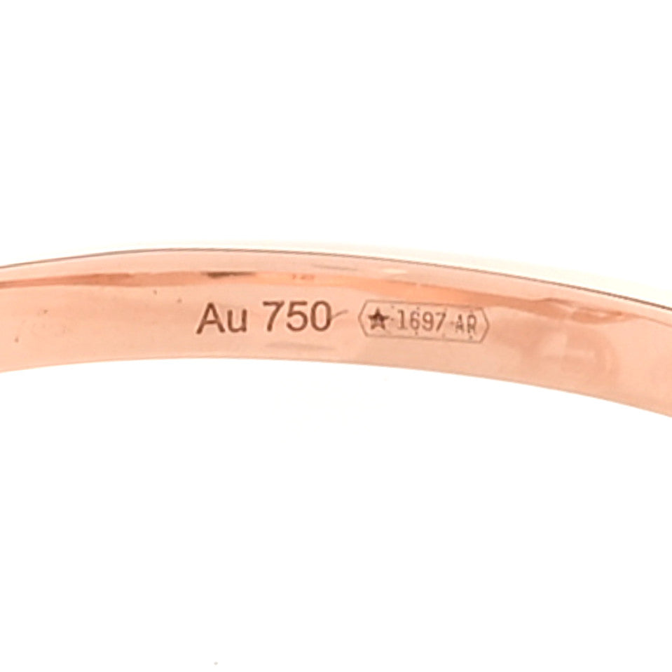 18K Rose Gold GG Running Ring 56 7.5