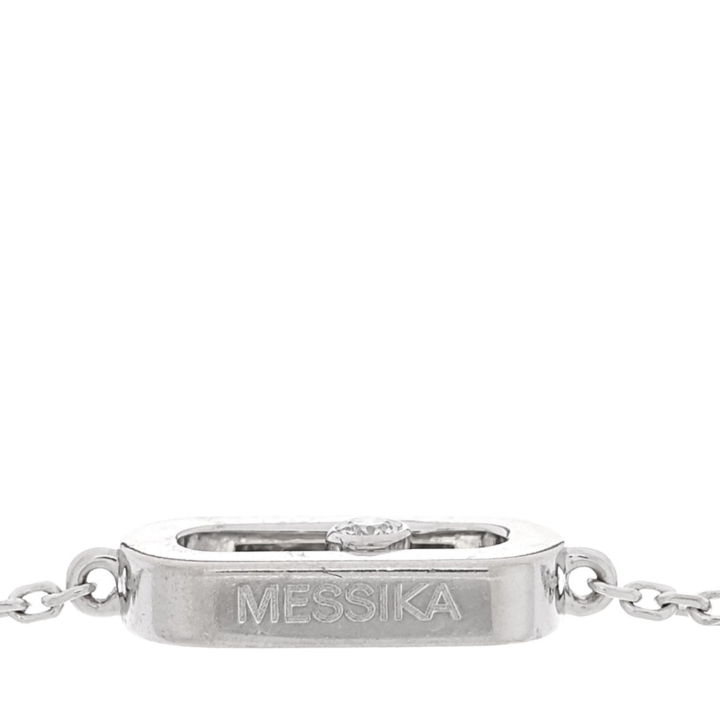 18K White Gold Diamond Messika Care(s) Bracelet