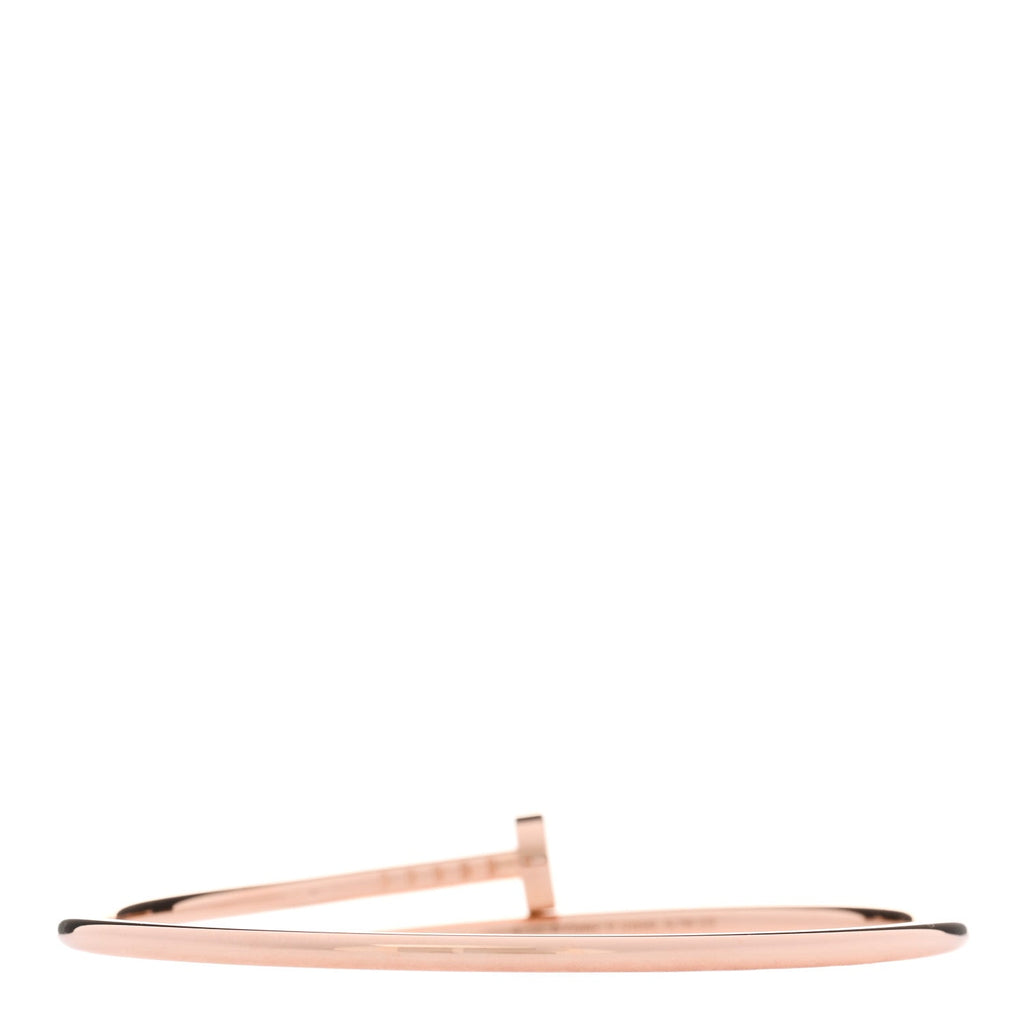 18K Pink Gold Small Juste Un Clou Bracelet 17