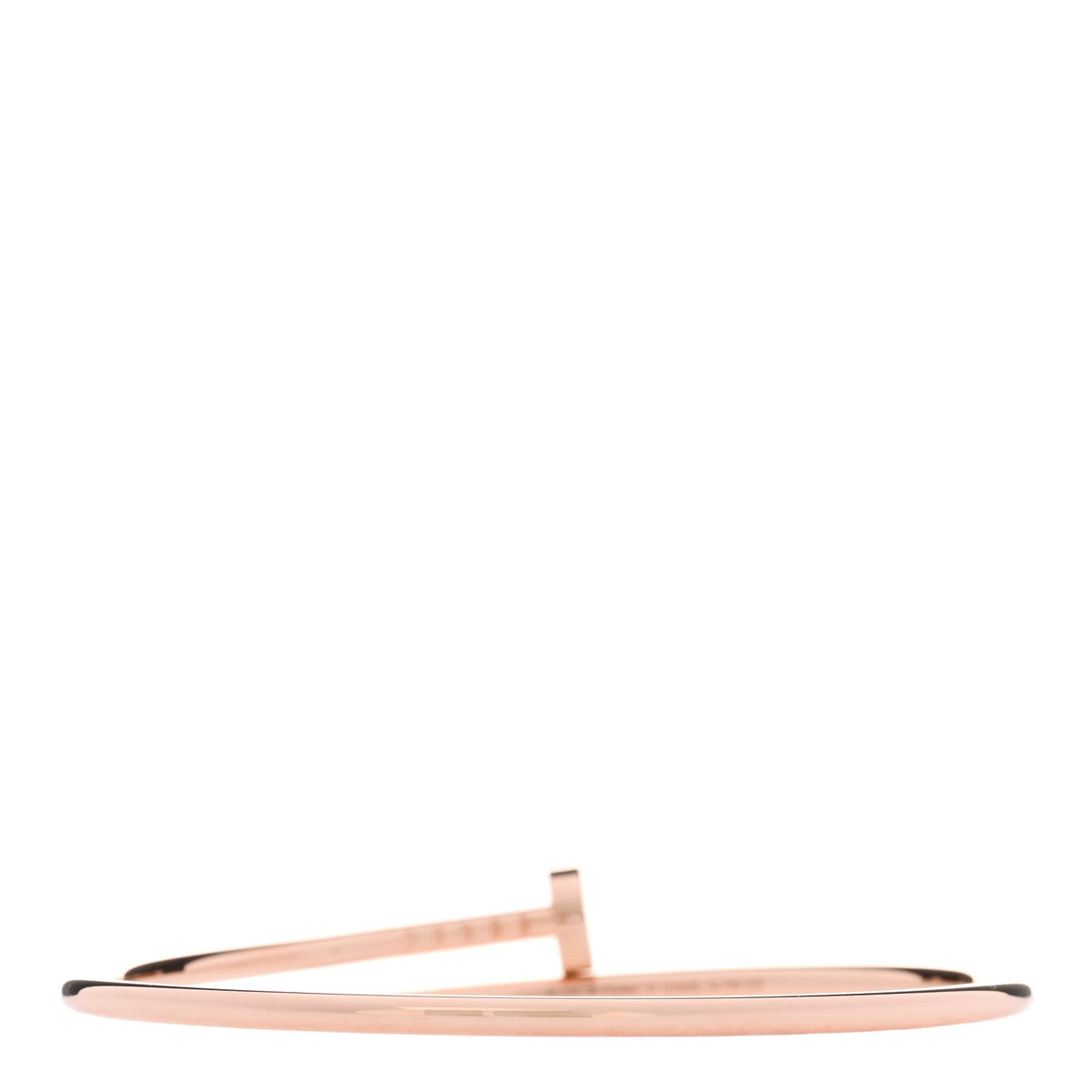 18K Pink Gold Small Juste Un Clou Bracelet 17