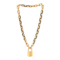 LV Edge Necklace Cadenas Gold