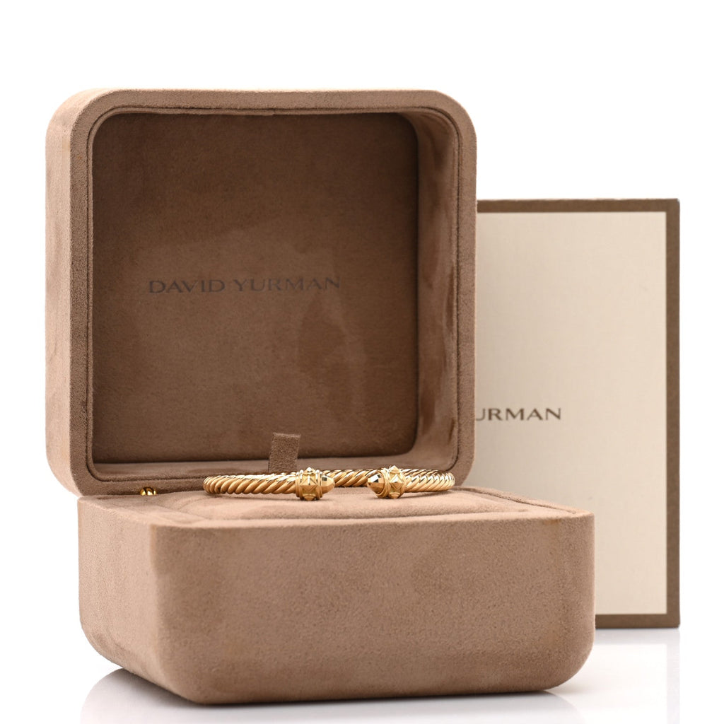 18K Yellow Gold 5mm Cable Renaissance Bracelet