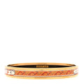 Enamel Printed Narrow Bracelet 65
