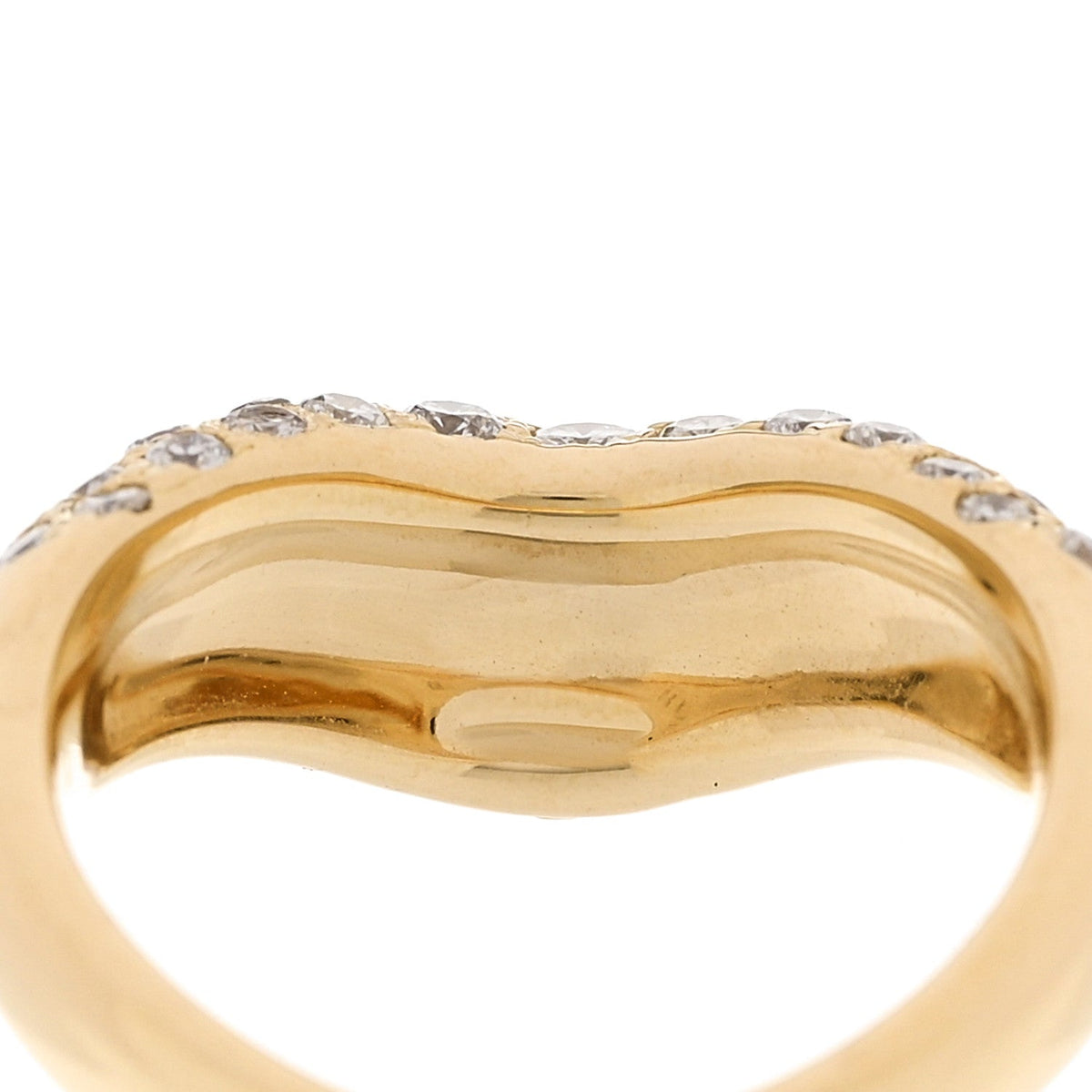 18K Yellow Gold Diamond 1.23ctw Ring 50 5.5