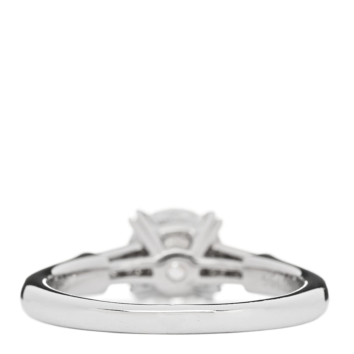 Platinum Diamond .91ct Round Brilliant Cut Engagement Ring 47 4