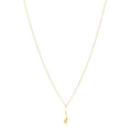 18K Yellow Gold Frank Gehry Orchid Pendant Necklace