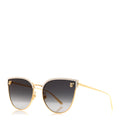 Panthere De Cartier Cat Eye Sunglasses CT0198S Gold
