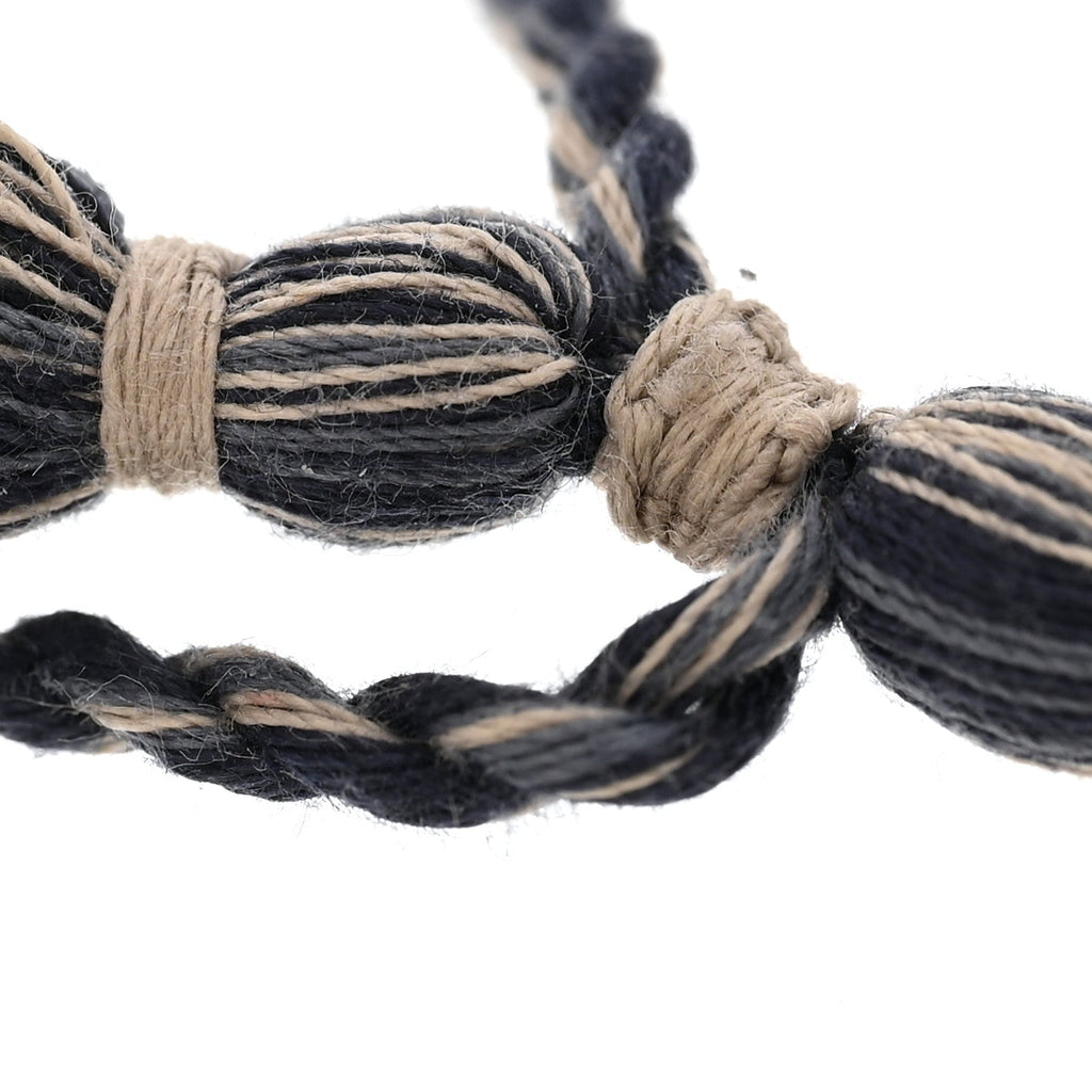 Woven Cotton J'Adior Friendship Bracelet Navy