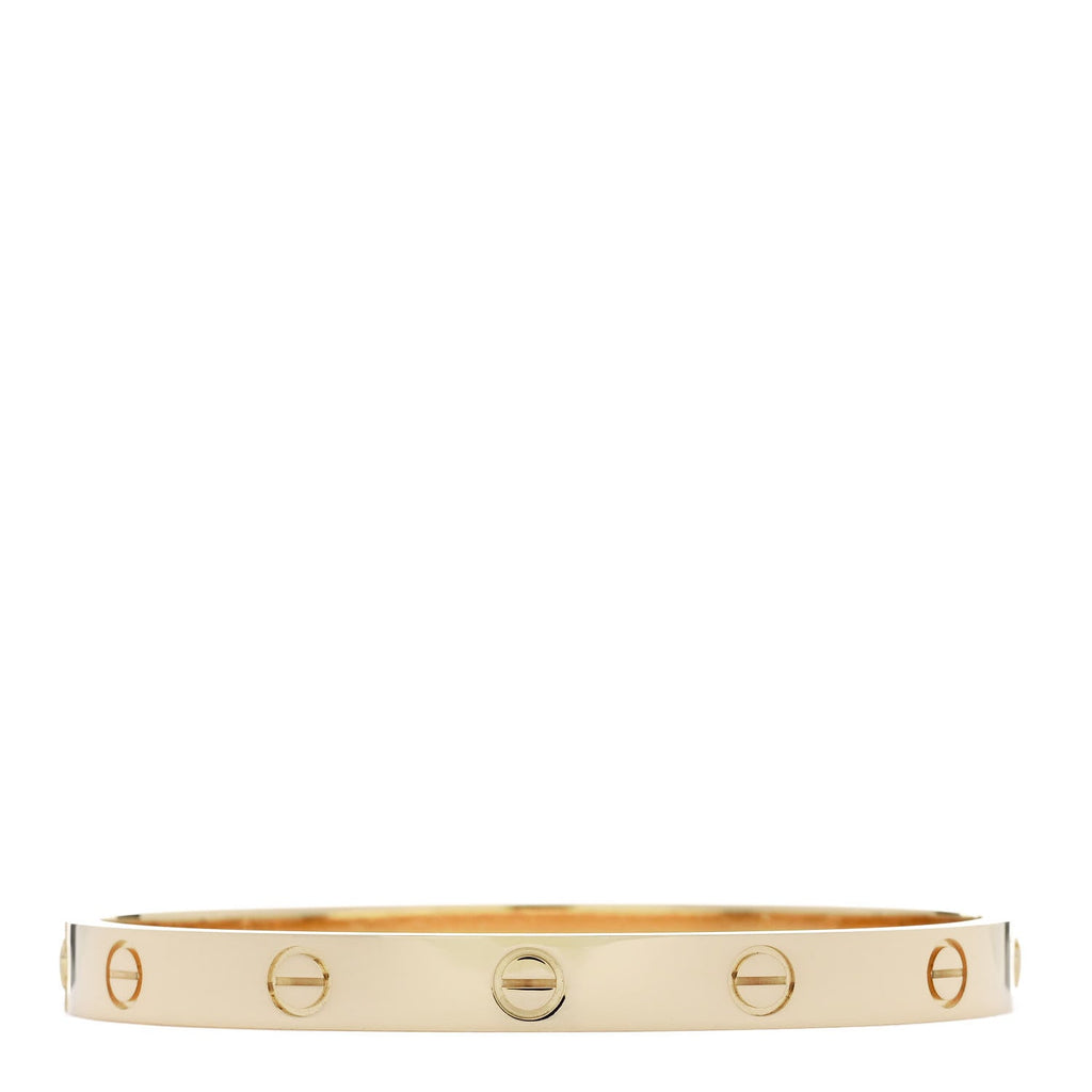 18K Yellow Gold LOVE Bracelet 17