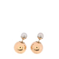 Mise En Dior Tribal Earrings Gold Silver