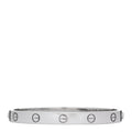 18K White Gold LOVE Bracelet 17