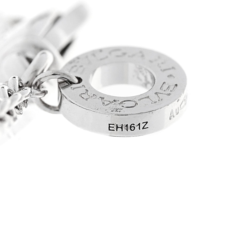 18K White Gold B.Zero1 Pendant Necklace