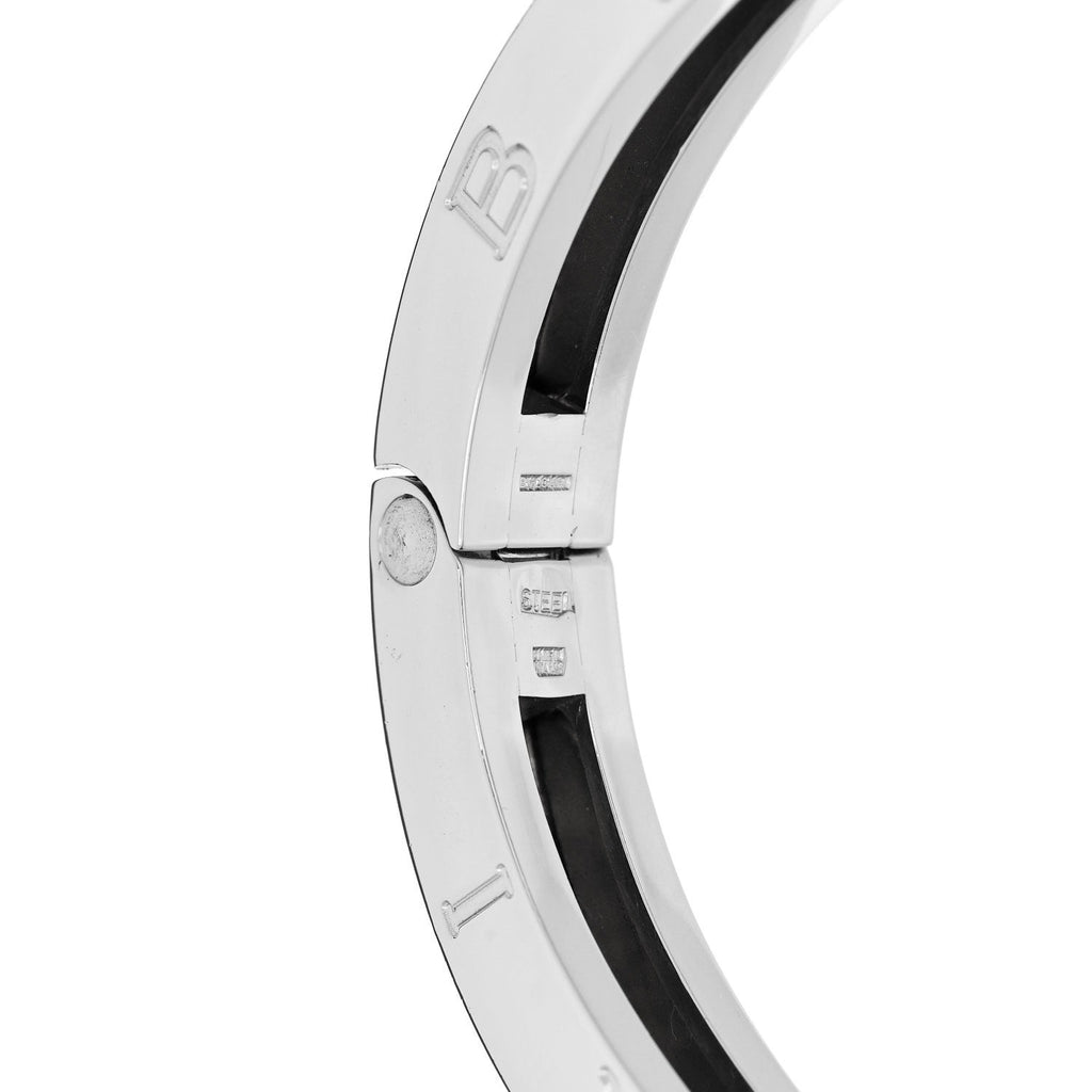18K Yellow Gold Stainless Steel B.Zero1 Bangle Bracelet