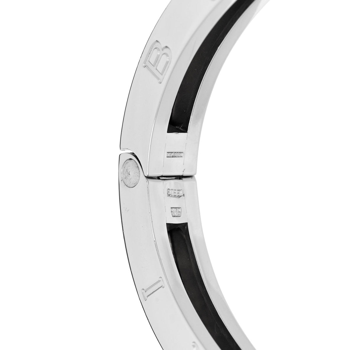 18K Yellow Gold Stainless Steel B.Zero1 Bangle Bracelet
