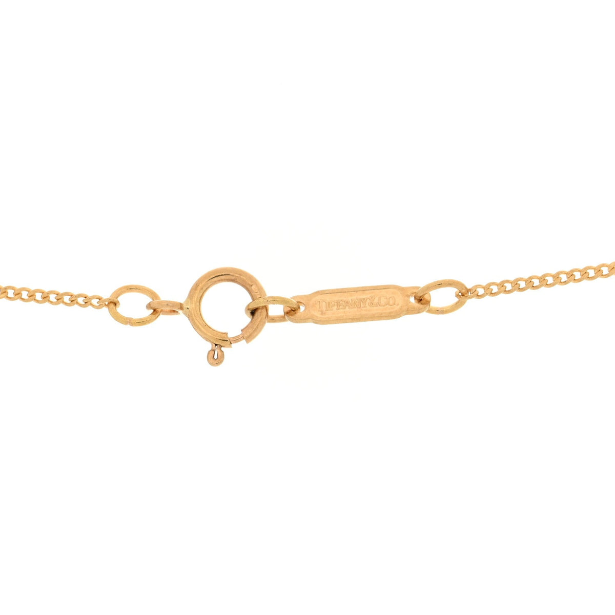 18K Yellow Gold Amethyst Crossover Heart Pendant Necklace