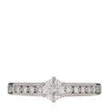 Platinum Diamond .30ct Channel-Set Engagement Ring  48 4.5