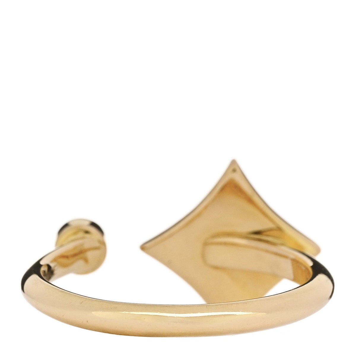18K Yellow Gold Diamond Black Onyx Mini Color Blossom Star Ring 48 4.5