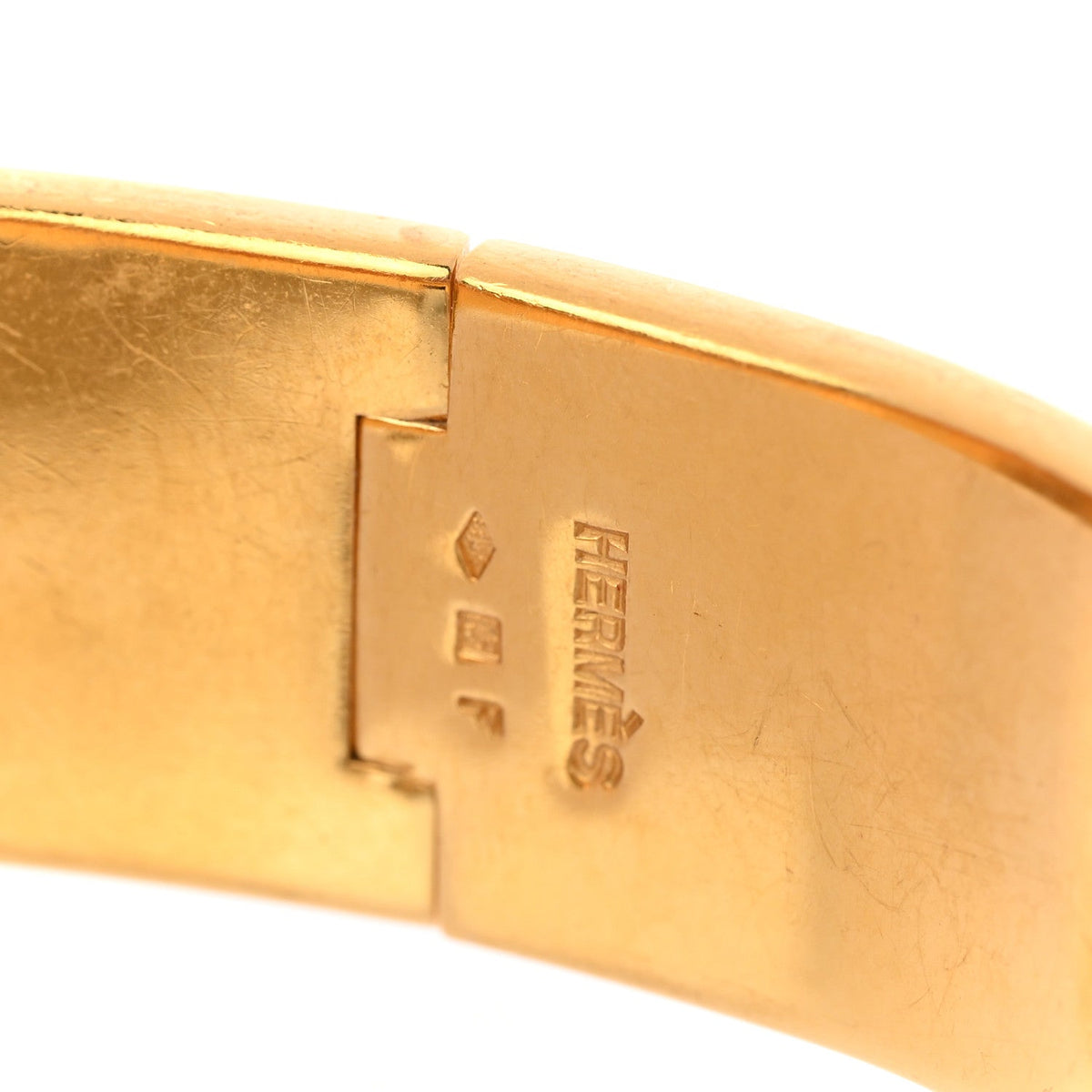 Enamel Wide Clic Clac H Bracelet GM Parme