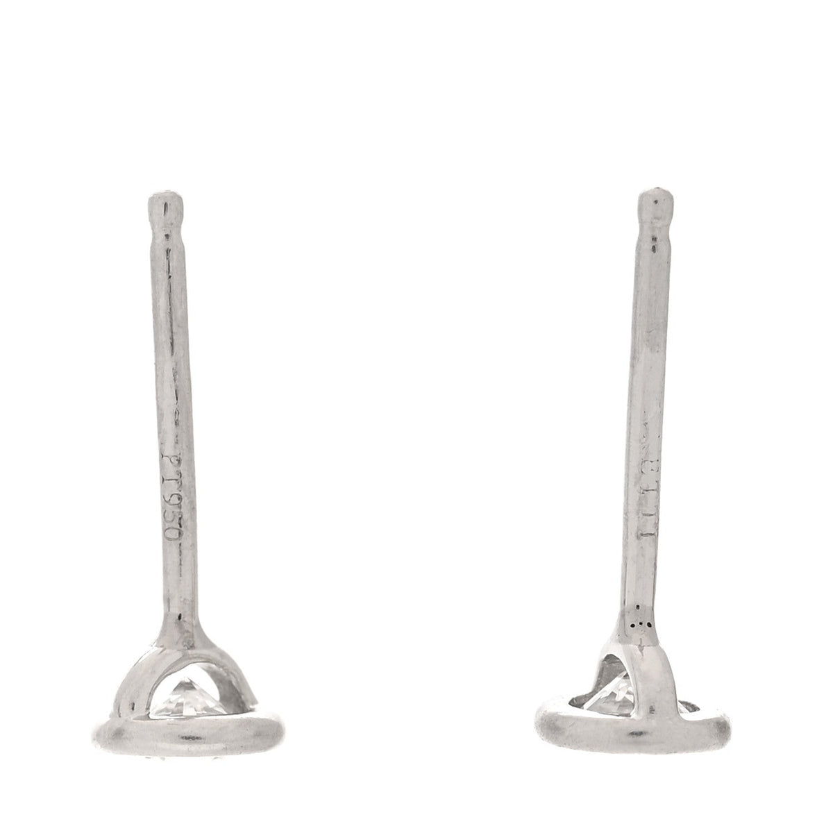 Platinum Diamond .28ctw Elsa Peretti Diamonds By The Yard Earrings