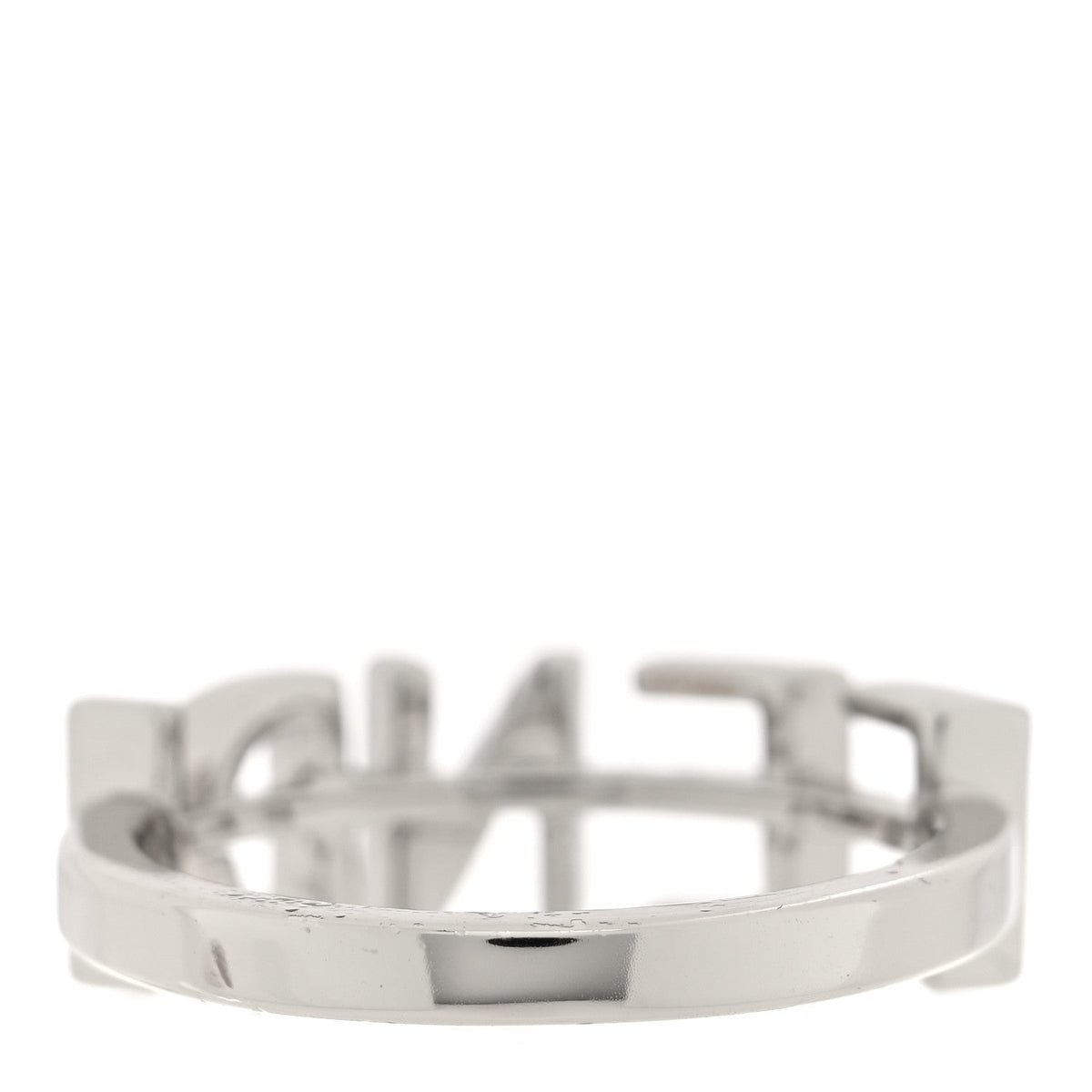 Metal Fendi Ring M 62 10 Silver