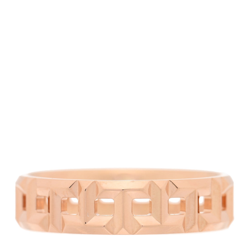 18K Rose Gold T True Wide Ring 63 10.25