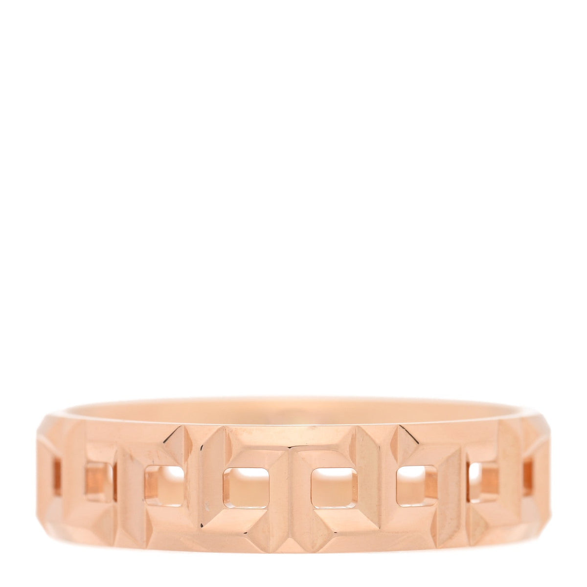 18K Rose Gold T True Wide Ring 63 10.25