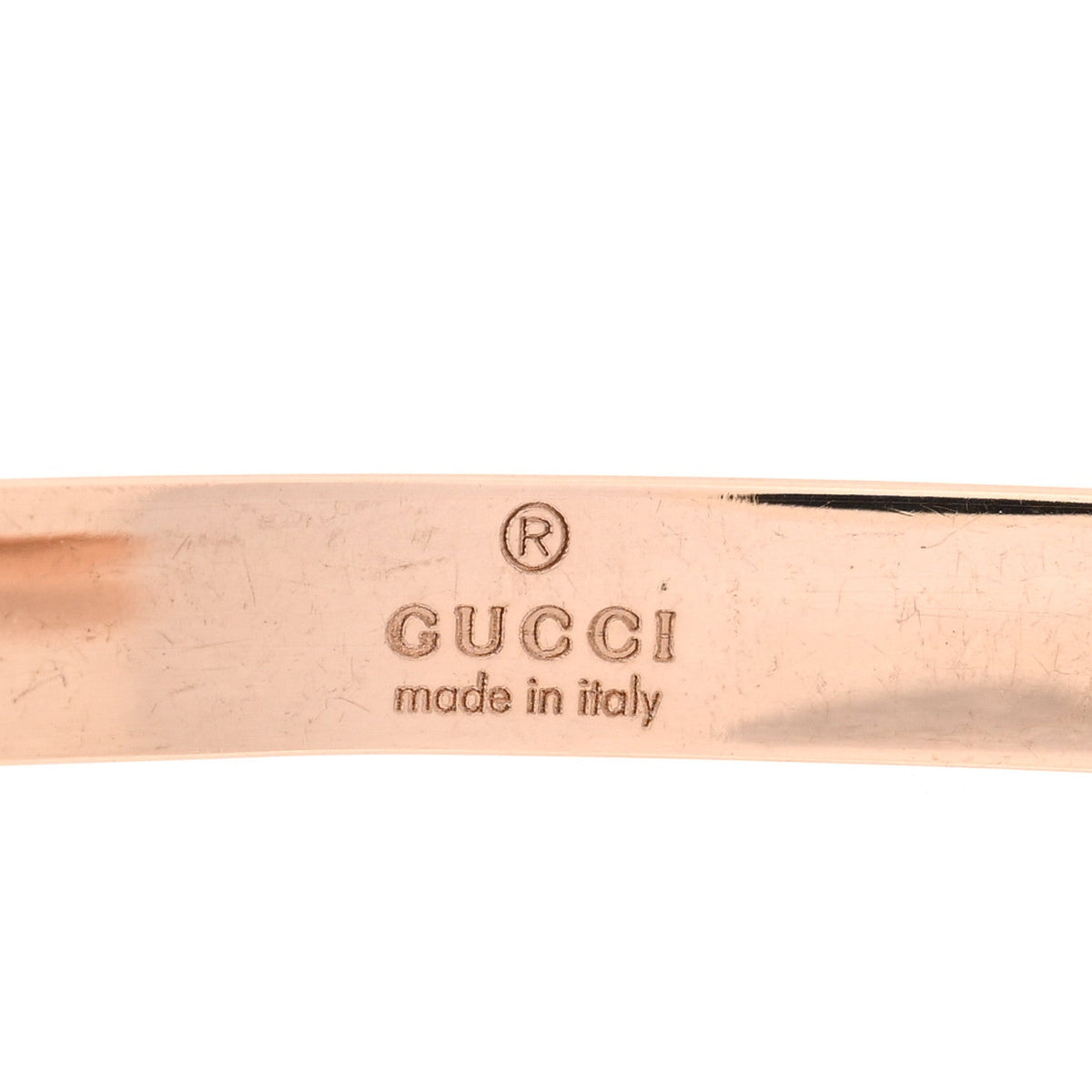 18K Rose Gold Icon Cuff Bracelet