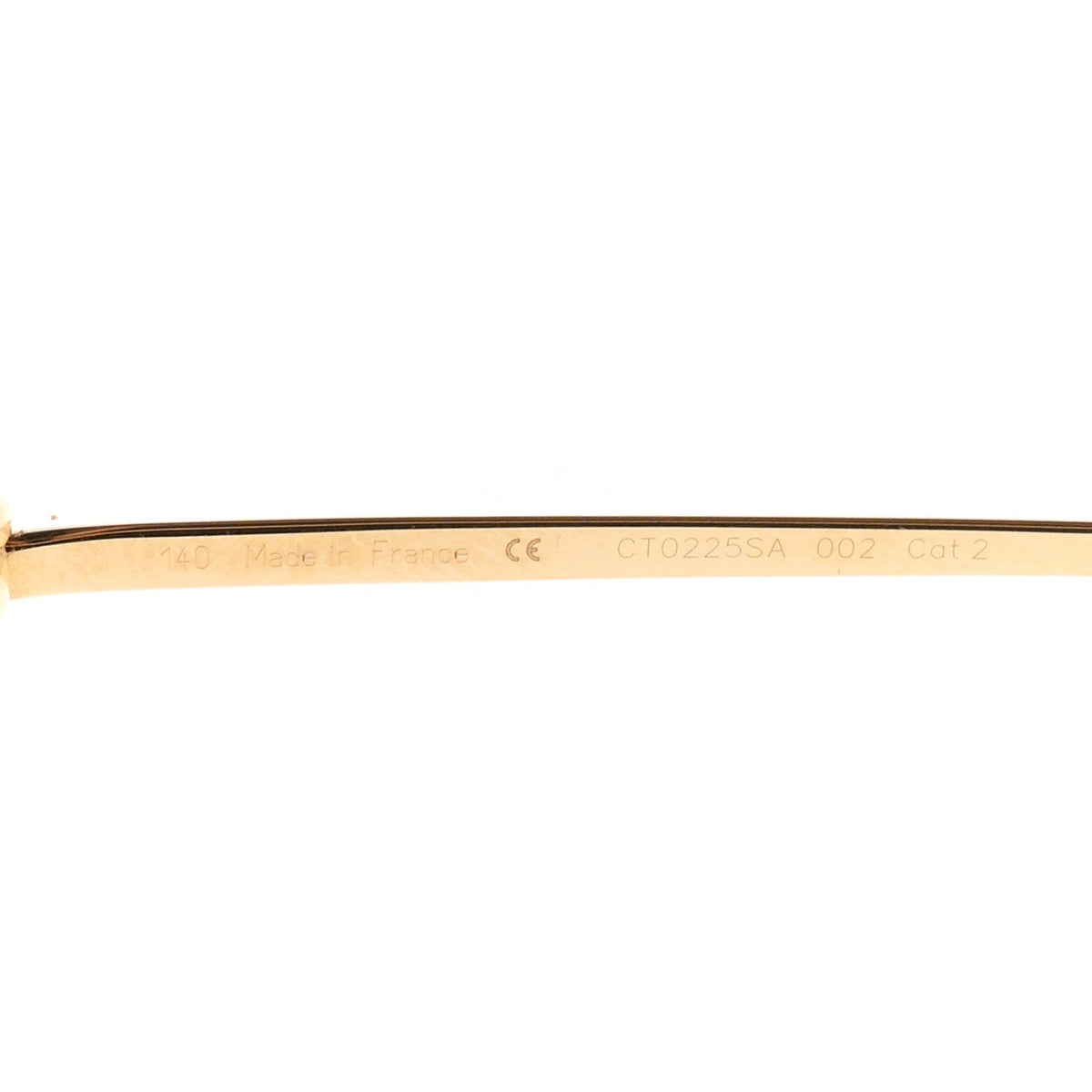 Metal Trinity Sunglasses CT0225SA Gold Silver