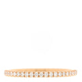 18K Yellow Gold Diamond 1.5mm Etincelle de Cartier Wedding Band Ring 49 5