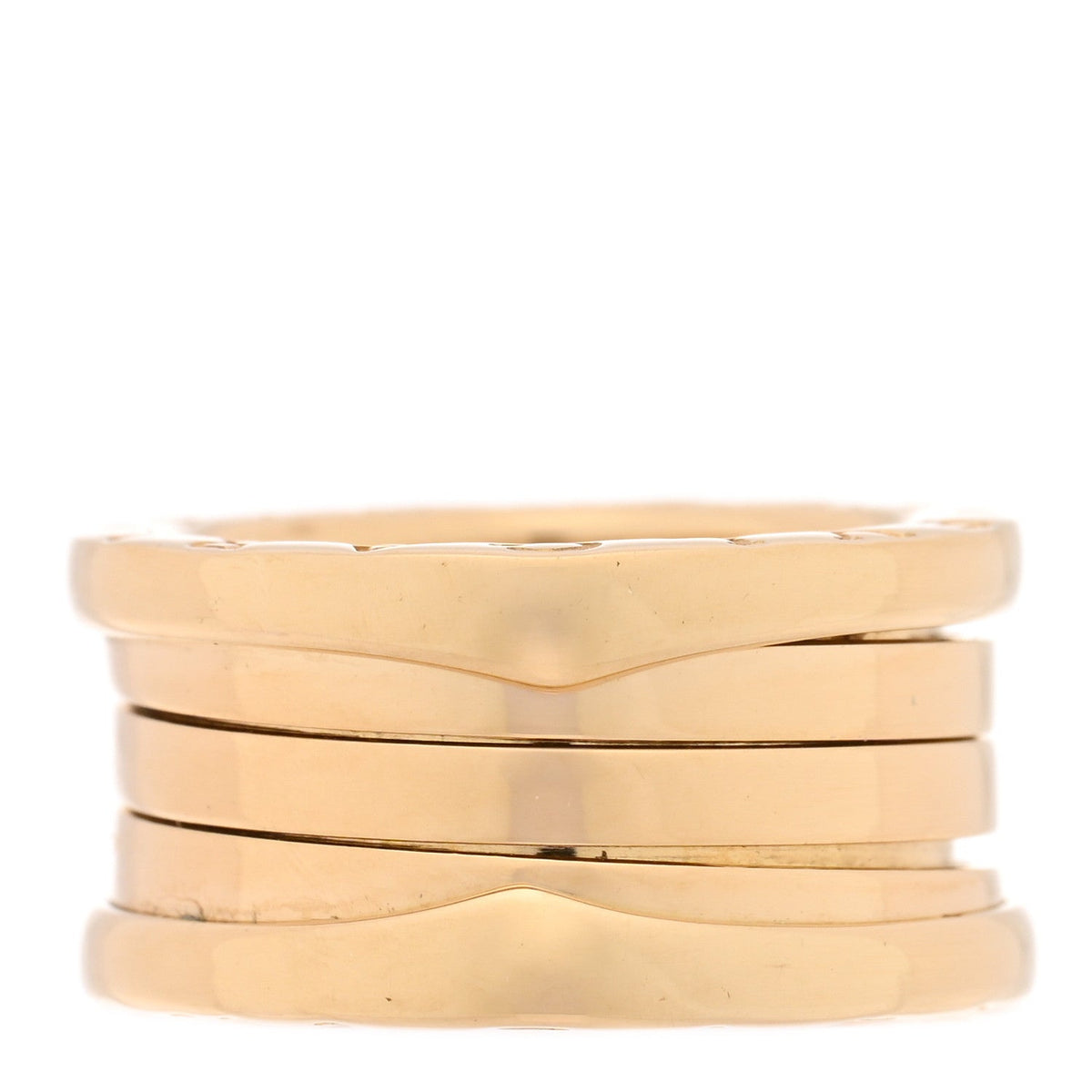 18K Yellow Gold B.Zero1 Four-Band Ring 48 4.5