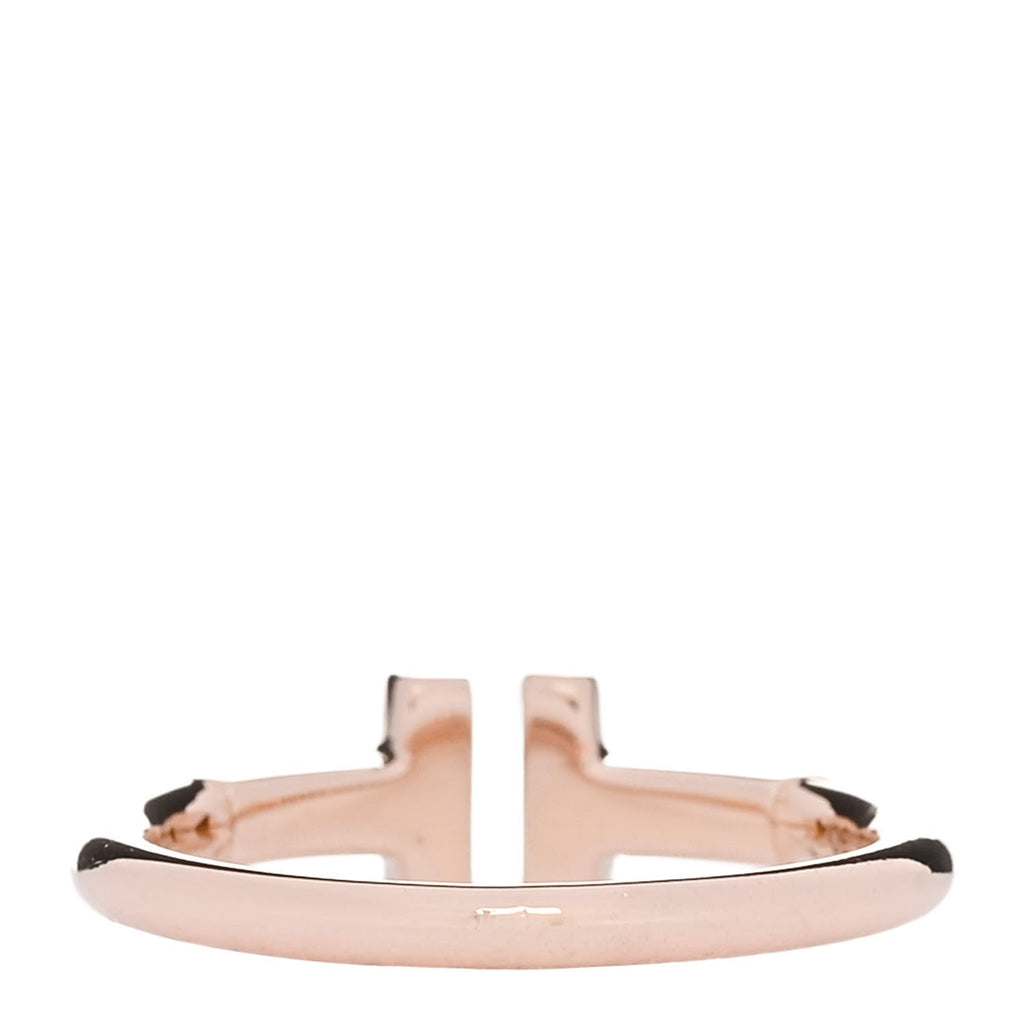 18K Rose Gold T Wire Ring 48 4.5