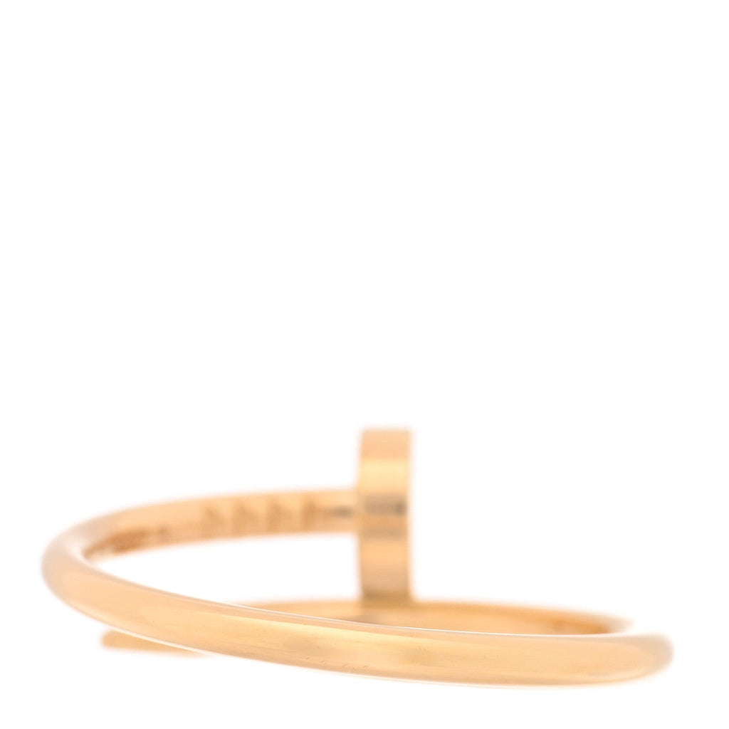 18K Yellow Gold Small Juste Un Clou Ring 54 7