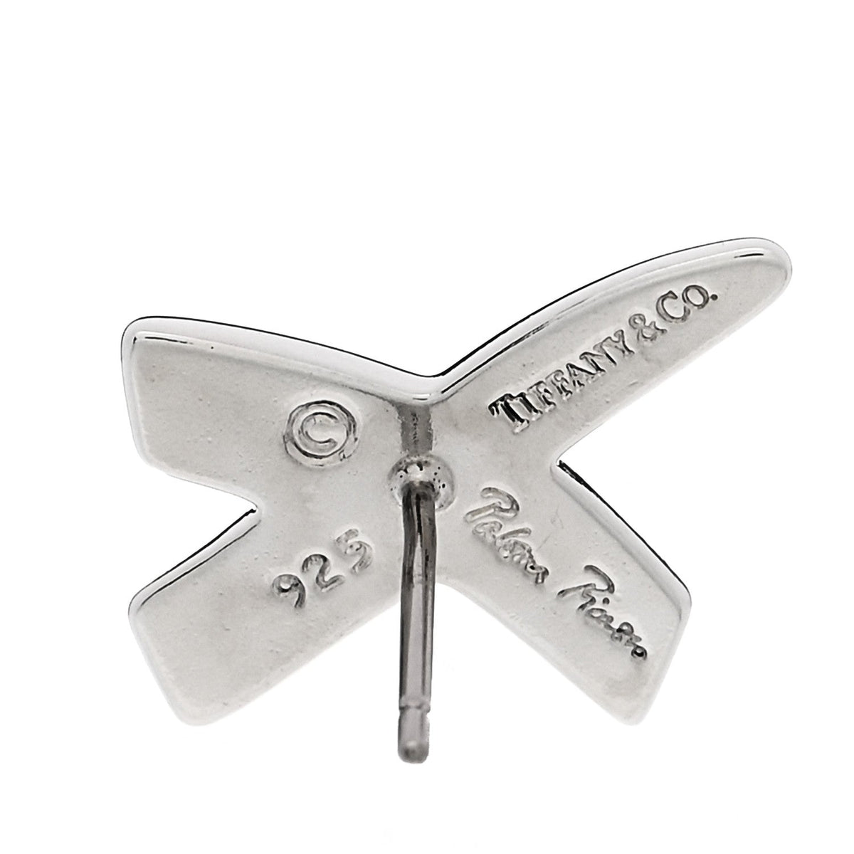 Sterling Silver Paloma Picasso Graffiti X Earrings