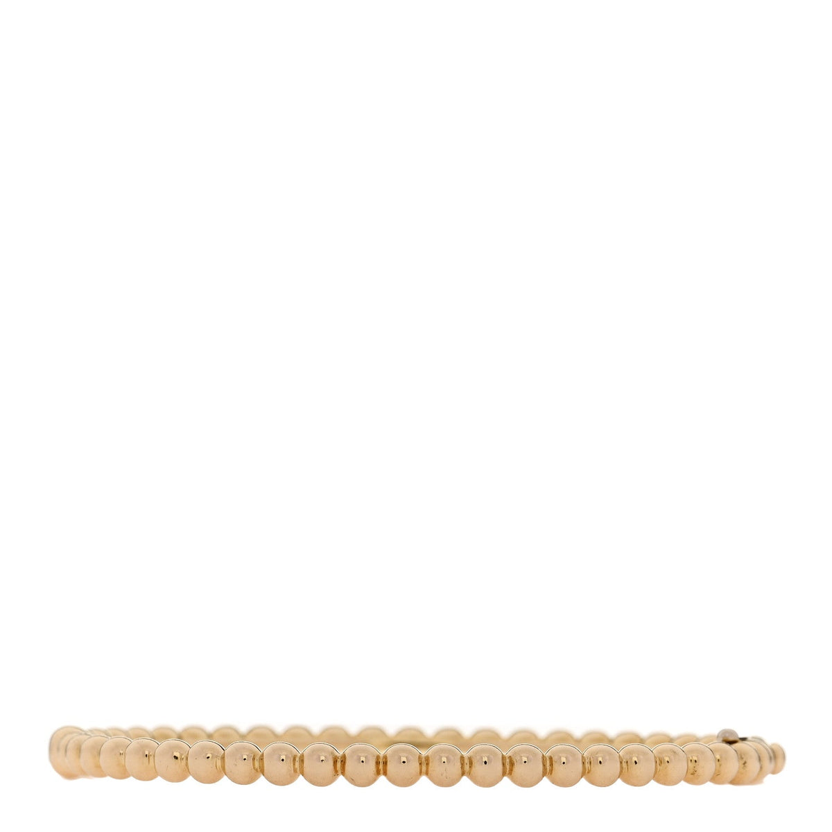 18K Yellow Gold Perlee Pearls of Gold Bracelet S