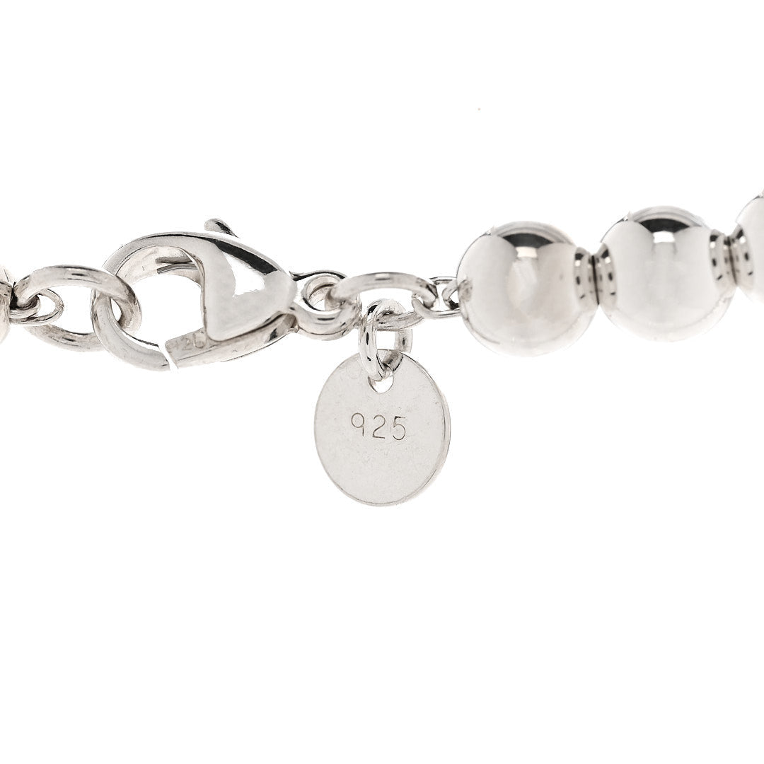 Sterling Silver Hardwear Graduated Ball Necklace